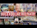 15 FOOD ITEMS YOU NEED TO BUY AT DOLLAR TREE to Help BUILD AN EMERGENCY PANTRY!