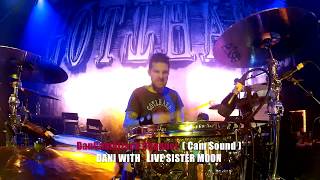 Dani Löble - Gotthard Live: &quot;Sister Moon&quot; #drummer #gotthard #live #drums #daniloeble