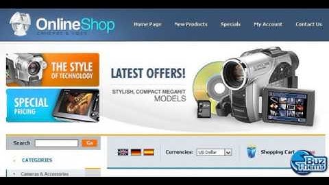 Download Video Store OsCommerce Template by  Svelte TM