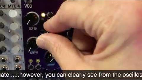 PRECISION, high-quality VCO-81 Rev A prototype Freq response test WARNING : REDUCE AUDIO VOLUME!