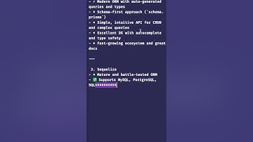What is an ORM? 🧠 Features Explained Fast!