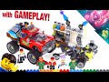 LEGO Hidden Side Stunt Truck AND J.B.\'s Ghost Lab reviewed! 70418 70421