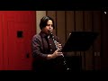 Studio spotlight  koh okumura two pieces for solo clarinet