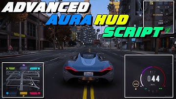 Free Advanced Aura Hud Script | Eye Store | QBCore/ESX | FiveM Tutorial #183