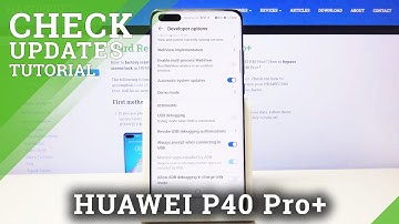 How to Automatic System Update in HUAWEI P40 Pro+ - Newest System Version