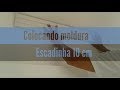 COMO COLOCA MOLDURA DE GESSO/ ESCADINHA/GESSO COLA/#MARIDOFAZENDO😍
