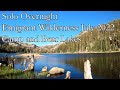 Solo backpacking the emigrant wilderness camp lake and bear lake fly fishing july 2022