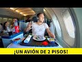 Vuelo de LUJO en un AVIÓN DE 2 PISOS! 😱 747-KLM | ✈️CapiTienda