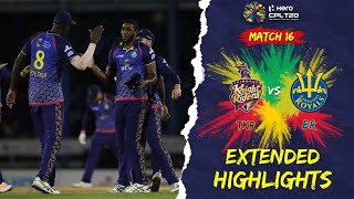 Extended Highlights | Trinbago Knight Riders vs Barbados Royals | CPL 2022