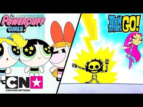 Суперкрошки + Юные титаны, вперед! | Дождливый день | Cartoon Network