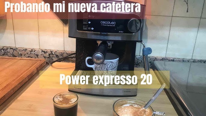Cecotec Power Espresso 20 Cafetera Espresso 20 Bares 850W