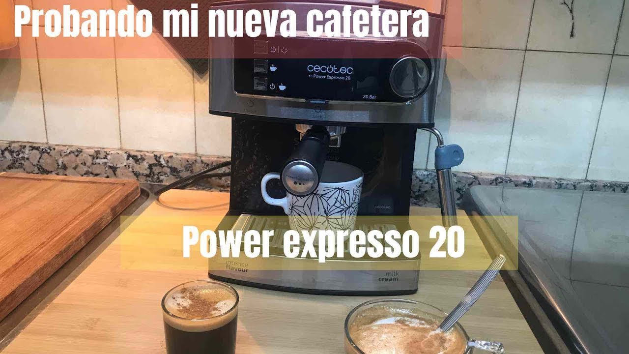 Que tal funciona la Cafetera power expresso 20 