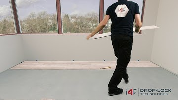 i4F Drop-Lock Technologies - How to install and disassemble a vinyl floor