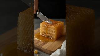 Perfectly Cutting A Honeycomb In Slow Motion Asmr