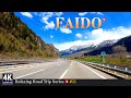 Faido 4K, Canton of Ticino 🇨🇭 Relaxing Road Trip & Waterfall Working Tour in Switzerland Ep#22