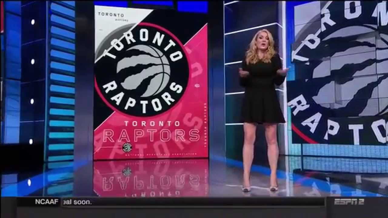 Nicole Briscoe Sexy Legs in a Black Dress ESPN - YouTube.