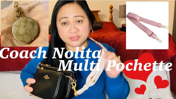 LOUIS VUITTON Mini Pochette Accesories vs COACH Nolita 15