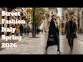 Street Fashion Italy April 2026: Beautiful Spring Looks. What Milanese Wear at +17°C