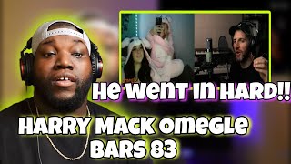 Harry Mack Omegle Bars 83 | I Don't Know What You're Talking About | Reaction