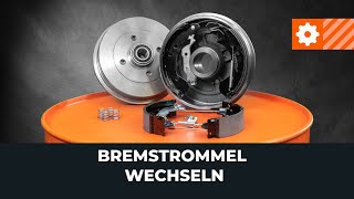 Installation Bremstrommel vorne und hinten : Video-Handbuch