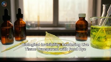 Biological Invisibility: Rendering Live Tissue Transparent with Food Dye