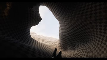 Houdini generated caves system for UE5