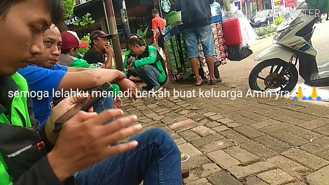 Semoga lelahku menjadi berkah buat keluarga kecilku Amin 