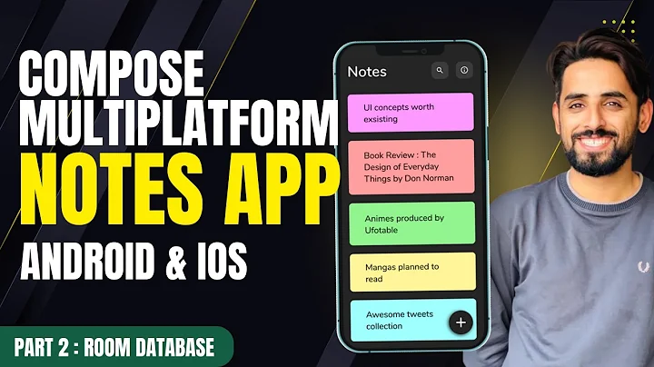 Part 2: Build a Notes App with Compose Multiplatform (Android + iOS) | Full Tutorial