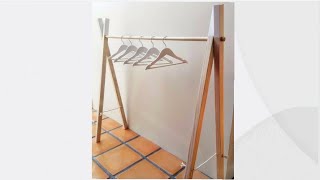 صناعه#ستاند#ملابس#خشبي|wooden#stand#clothes# #دولاب#شماعات