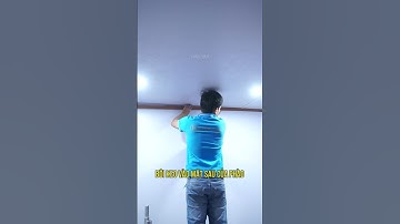 Hướng dẫn cách thi công trần nhựa nano cải tạo trần nhà cũ | Tấm ốp tường nano | Lê Hạ Haroma