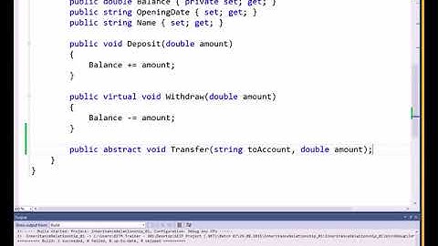 OOP (Object Oriented Programming) Abstract class and method C# Bangla |Abstract class and method c#