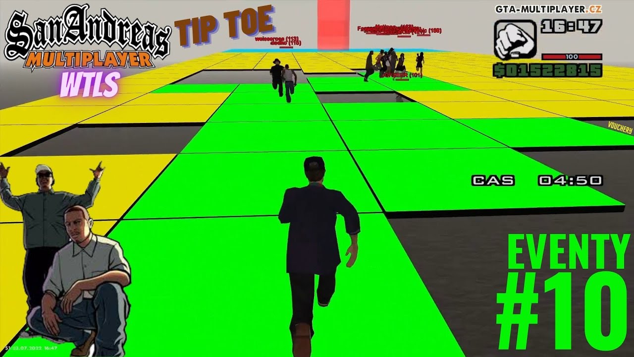 TIP TOE | EVENTY #10 | GTA SAMP - WTLS | CZ/SK