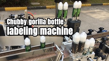 Chubby gorilla bottle labeling machine/Sticker labeling machine/Round bottle label applicator