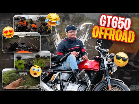 Royal Enfield GT650 ಇಂದ Offroad ಸಾಧ್ಯಾನಾ? Vadiraj Kannada Motovlog