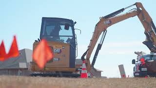 Mini Ex Montage - J & L Backhoe Services