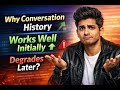 Conversation History Ruins LLM Responses 🤯 | Tipping Point Explained with FastAPI + Gemini