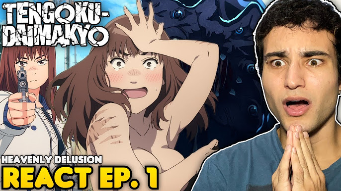 O MELHOR ANIME DA TEMPORADA!!! React Tengoku Daimakyou EP. 10 (Heavenly  Delusion) 