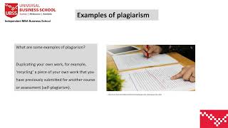 Learning Support Avoiding Plagiarism