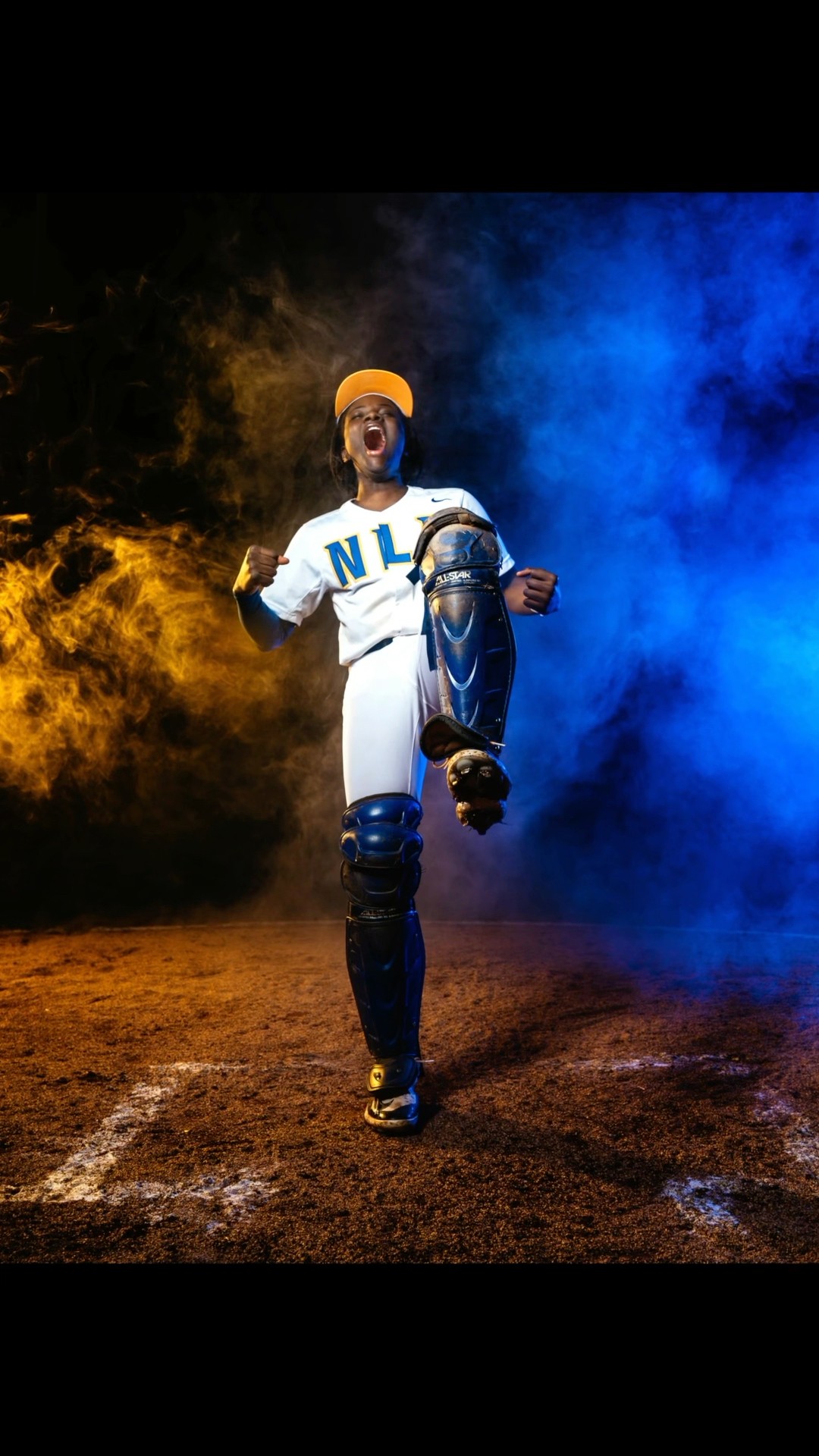 The scream! Wait, what was that?! Baseball photoshoot! #sportsphotographer #offcameraflash #nikon