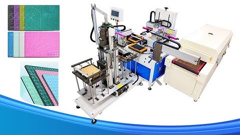 Automatic Screen Printing Machine for Cutting Mat