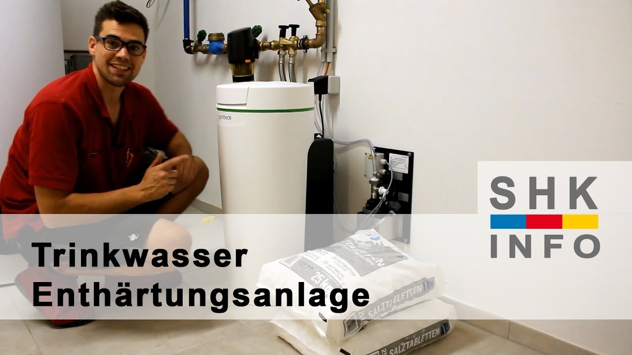 Trinkwasser Enthärtungsanlage 