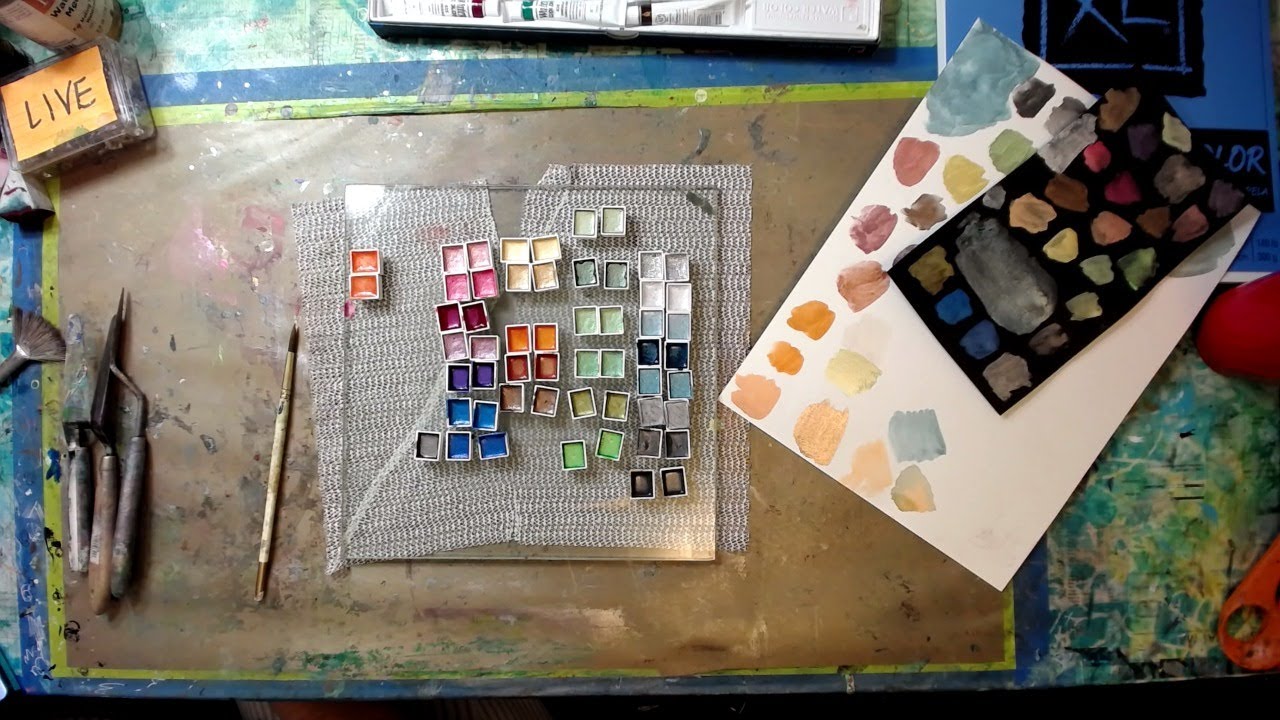 Can you Watercolour with Chameleon Mica Powder? 