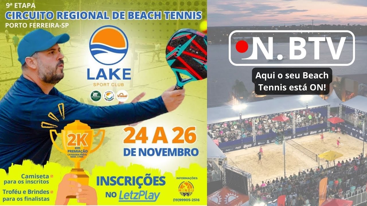 Informações do Torneio EVENTO SÓ DELAS (TÊNIS E BEACH TENNIS) - LetzPlay