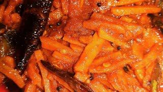 Carrot pickle (ക്യാരറ്റ് അച്ചാർ) very tasty recipe ?