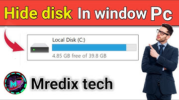 How to hide Hard disk ? Hard disk partition ko hide kaise kare | Disk ko hide\unhide Kaise kare ?