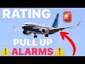 Rating planes pull up alarms