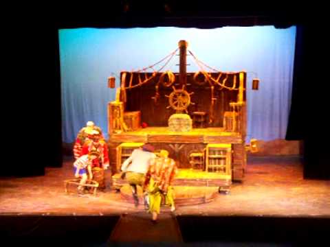 JPAS' How I Became A Pirate-Ship Entrance- Balcony Opening Night