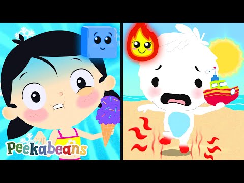 Hot and Cold Song | Peekabeans Nursery Rhymes and Kids Songs