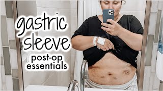 GASTRIC SLEEVE POSTOP ESSENTIALS | STAGE 1: CLEAR LIQUIDS