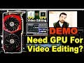 🔥 Practical DEMO 🔥 Do You Really Need A Graphics Card For Video Editing? (Hindi)